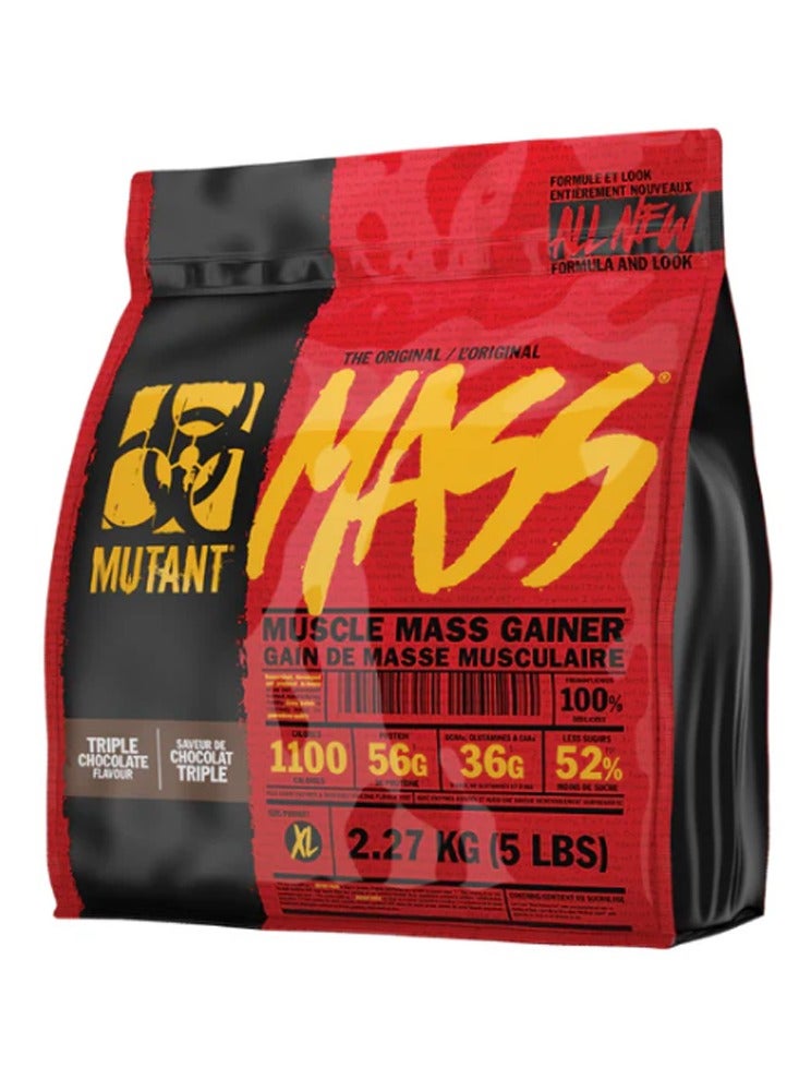 ميوتانت ميوتانـت ماس 5 رطل بنكهة الشوكولاتة الثلاثية (10 حصص) - Image 1